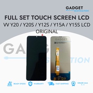 VV Y20 /Y20S/Y12S/ Y15A/Y15S Lcd Original For Full Set LCD Touch Screen Replacement Part ,Skrin Digi