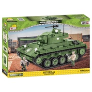 [SG STOCK] COBI WW2 US M24 CHAFFEE TANK 2543 bricks (lego compatible)