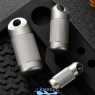KAREN Titanium Alloy Storage Box, Ultra-light Waterproof Sealed Capsule,  Mini Portable Medicine  Ke