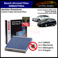 Bosch Aeristo Premium Activated 0986AF7004 AP-H07 Carbon Cabin Air Filter for Honda Odyssey [RB1 RC1