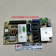 PSU TV LED POLYTRON PLD 24D558 power supply tv Polytron pld24d558