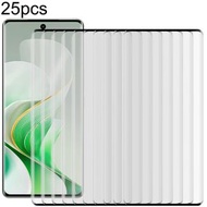 全城熱賣 - 適用於 vivo V40 Pro / T3 Ultra 25片裝 邊膠 9H 3D曲面高清鋼化膜（黑色）