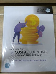 Horngren's Cost Accounting (Global Edition)
