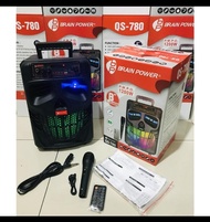 Speaker Bluetooth BRAIN POWER-7801 FREE MIC Speaker Multimedia Bisa Untuk Karaoke
