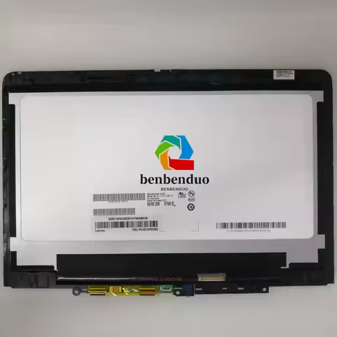 11.6" HD For Lenovo 300W Yoga Gen 4 Type 82VM LCD Touch Screen Assembly With Frame 5M11H61340 N116BC