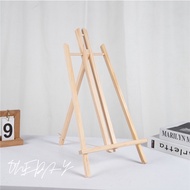 ONEDAY ✨ Small Easel Oil Easel Tripod Folding Stand Wooden Mini Easel Sketch Display Table Easel