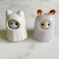 SYLVANIAN FAMILIES BLINDBAG BABY CUSTOME SERIES GHOST BUNNY GHOST CAT PERSIAN GHOST RABBIT SECRET GL