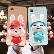 Case for oppo f1S / oppo f3 / oppo f3 lite / oppo f3 plus with cute rabbit print