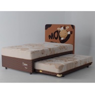 American Pillo Kids 2In1 Moo Kasur Spring Bed Bali 120 X 200