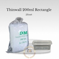 Thinwall DM Rectangle 200ml