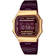 Ladies Digital watch A168 Black gold Wrist Watch Viral