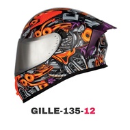 Gille 135 GTS V1 Full Face Dual Visor Motorcycle Helmet