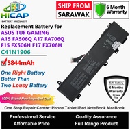 HICAP ASUS Laptop Battery C41N1906 90Wh for ASUS TUF Gaming A15 FA506Q A17 FA706Q F15 FX506H F17 FX7