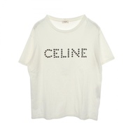【二手】Celine CELINE短袖鉚釘Logo T卹 2X50C671Q 純棉男士T卹 A