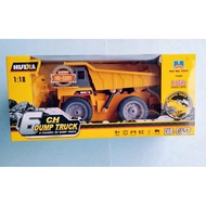 Remote Control Dump Truck,Lorry Tanah,Batu,Mainan,Rc Toys