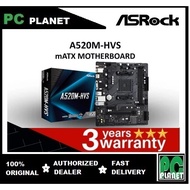 ASROCK A520M-HVS mATX MOTHERBOARD