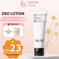 Za LabTM Body Deodorant Mencerahkan Kulit Dull Body Lotion Brigtening Underarm Cream 48H Antiperspir