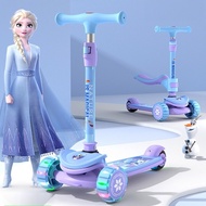 Girls Children's For Scooter Scooter Kid Scooter For Kids 8 12 3-in-1 Princess Little Boy 2024 New E