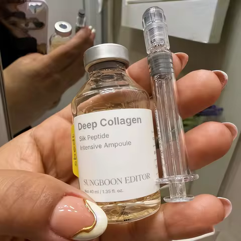 PDRN Ampoule Copper Peptides Vitamin Serum Collagen Ampoule Essence Control Stem Cell Smoothing Boos