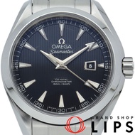 歐米茄海馬系列Aqua Terra 150公尺同軸天文台錶 34毫米 231.10.34.20.01.001 不鏽鋼男士腕錶，黑色，拋光，成色極佳 [二手]