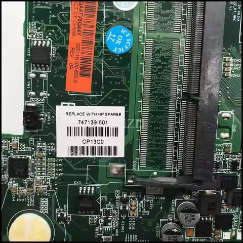 747139-601 747139-501 747139-001 Mainboard For HP 15-D 250 G2 Laptop Motherboard With SR1LX N2810 CP