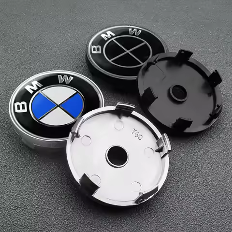 4pcs 56/60MM Wheel Center Caps Hub Car Rims Dust-proof Cover Hubcap For BMW M F10 F20 F30 F40 F15 F2