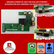 DELL INSPIRON N5010 M5010 POWER DC JACK USB VGA LAN ETHERNET IO BOARD DG15 09697-1 48.4HH23.011