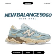 New Balance 9060 Blue Haze 100% Original Sneakers Casual Men Women Shoes Ori Shoes Men Shoes Women Running Shoes New Balance Original