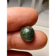 Batu Zamrud 4.50 carat CABOCHON Cut Translucent Colombian Green Emerald BERYL.+ IKAT CINCIN