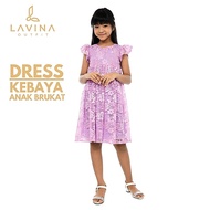 Lavina – Children's Lace Kebaya Dress Ages 1–5 Years