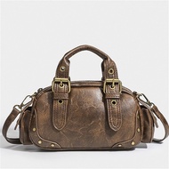 Beg Tangan Retro Fesyen Wanita Baharu, Beg Bikers Rekaan Niche, Beg Ketiak Selempang Bahu Serbaguna