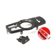 Car Front Dashboard Headlamp Headlight Switch Button Control Knob Cover For BMW 5 6 7 Series GT F07 
