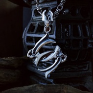 漫想日都系列【鐔戟】(925純銀單墜子)(日本武士/武士刀)