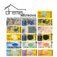 DREMEL Neutrovis 3ply/4ply Medical Face Mask/Adult Disposable Face Mask (Ear/For Hijab/Premium)