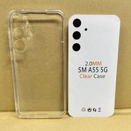 Jelly case clear silicone Samsung A55