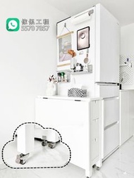 🎠🚂全屋傢俬訂做隱形餐檯客廳櫃訂做傢俬工程吊櫃設計訂做高身櫃Pintu kaca suai