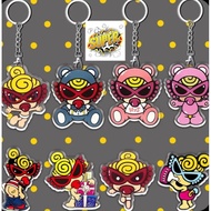 HYSTERI Acrylic Keychain Backpack Car Key Decoration Children's Cute Gift HYSTERIC MINI Accessories