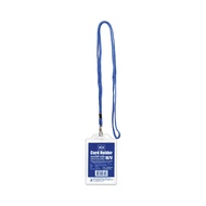 SANKO 107V Name Tag Bag + Single Hook Strap Card Size 5.5x8.5 Cm.(A8) (PC)