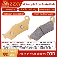 1 Pair Motorcycle Front Brake Pad For HUSQVARNA TC 85 21-22 CR 125 95-13 SM 125 98-00 SM 125 S 02-13