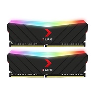 PNY XLR8 Gaming EPIC-X RGB - 16GB (2x8GB) 3200MHz DDR4 CL16 Memory Kit [ BLACK / WHITE ]