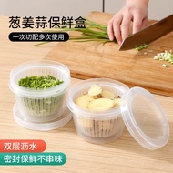 Onion Ginger Garlic Storage Box Chili Coriander Fresh-keeping Box Kitchen Dedicated Preparing Box Fr