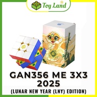 [Limited] Rubik Gan 356 ME 3x3 Gan 356M E Yellow Limited Edition Year of the Snake 2025 Intellectual