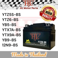 HL Battery YTZ5-Bs, YTZ6-Bs, YTZ7-Bs, YB5-Bs, YB9-Bs, YTX7L-Bs, YTX7A-Bs, YTX9-Bs, YTX12-Bs, 12N9-Bs
