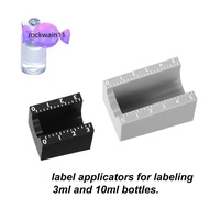 ROCKWAIN11 Sticker Alignment Tool, Easy Alignment Precise Application Vial Label Applicator,  3ml 10