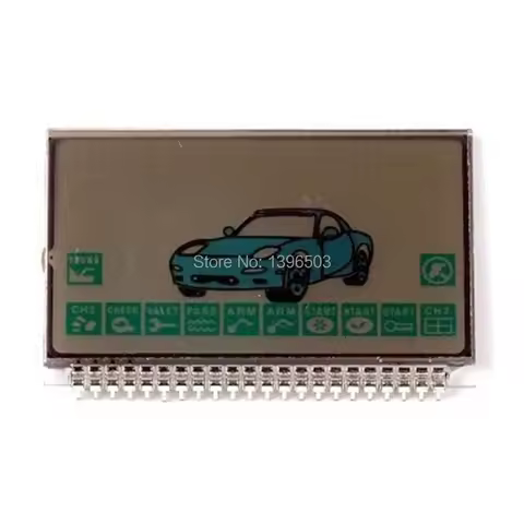 A9 LCD Display Screen Metal Pin For Russian Two way Car Alarm Starline A9 KGB FX-5 FX5 Jaguar EZ-bet