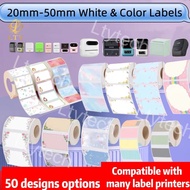 For Marklife P50  Phomemo M110 / M220 / M200, QLabel E210  Clabel 221B Printer white and color therm