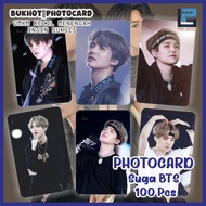 Photocard Suga BTS (Min Yoon-gi) Contents 100pcs (Bonus Sticker And inner Skirt) Limited Edition |