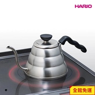 [HARIO] Cloud Series Small Stainless Steel Slim-Mouth Pot-Fog Silver 600ml Flash Coffee