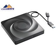 External CD/DVD Drive Burner, CD ROM DVD Player Portable CD Reader for Laptop PC  11/10/7 Linux  OS