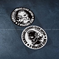 Z900RS Club Sticker, Z900RS Motorcycle Fuel Tank Decoration Waterproof Sticker